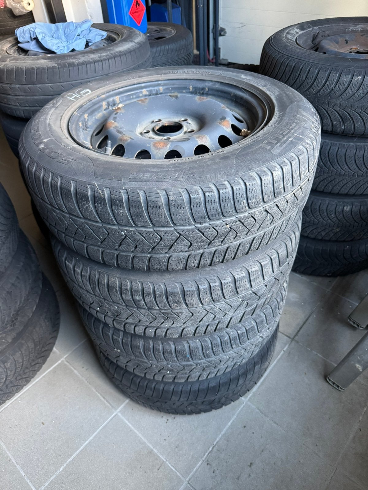 Kit hiver, Ford puma. 205/65R16, Enlèvement, Pneu(s)