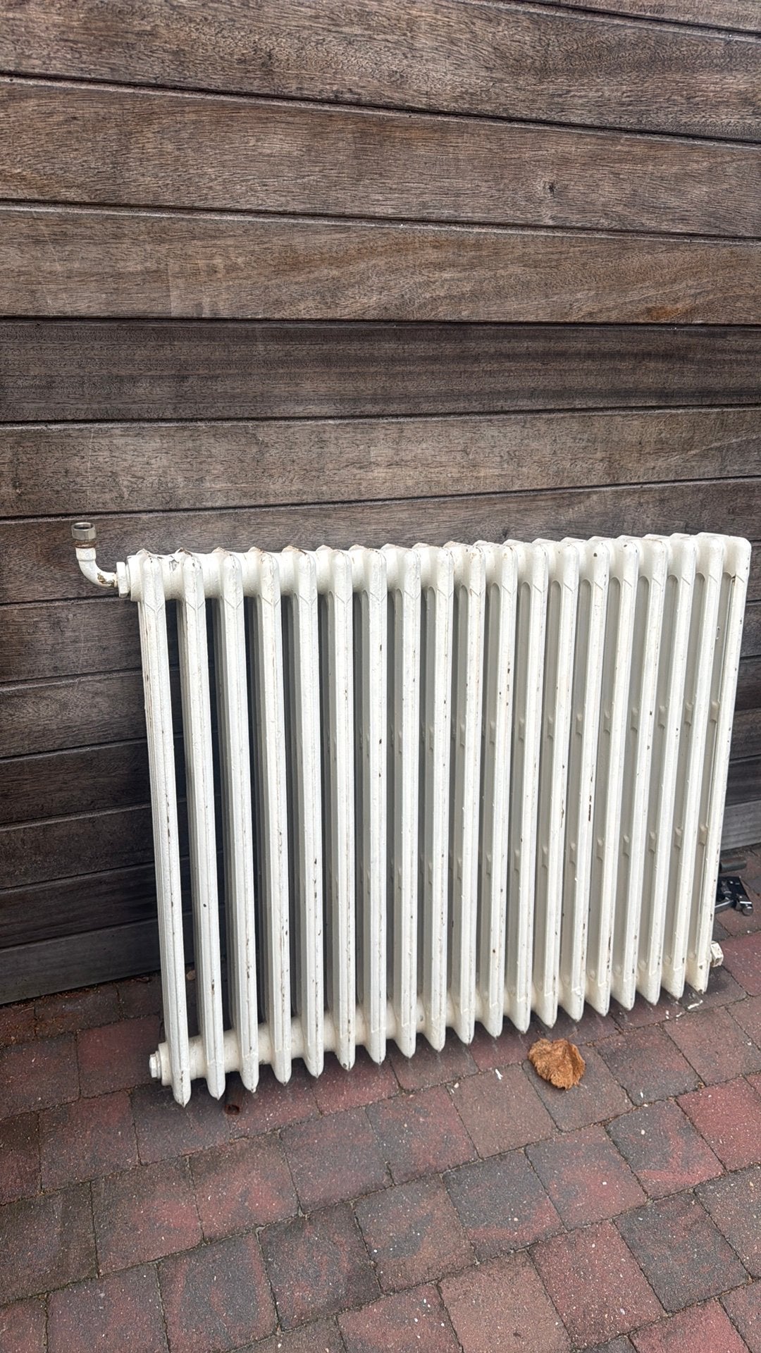Oude gietijzer radiator, Enlèvement, Utilisé, Radiateur