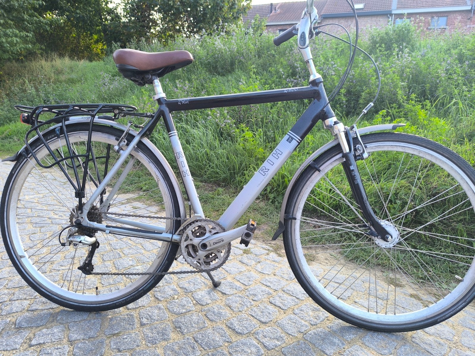 Herenfiets uitstekende conditie lightweight, Autres marques, Vitesses, Frein sur jante, 49 à 53 cm