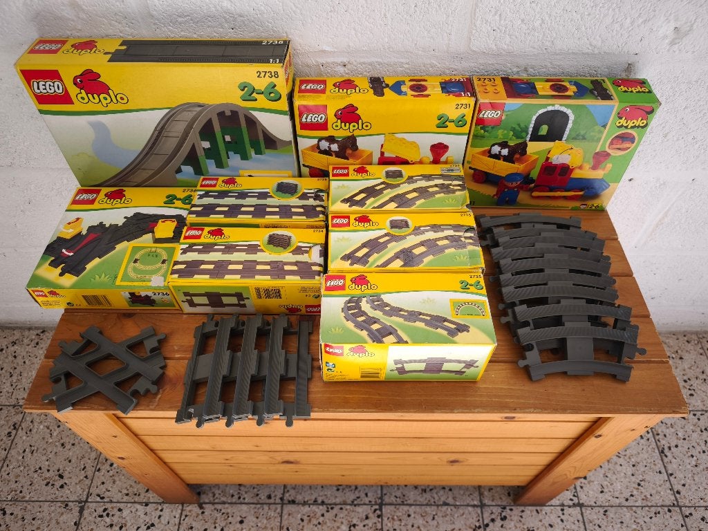 Lego Duplo Train - Volledig circuit, Ophalen, Inclusief doos, Gebruikt, Duplo