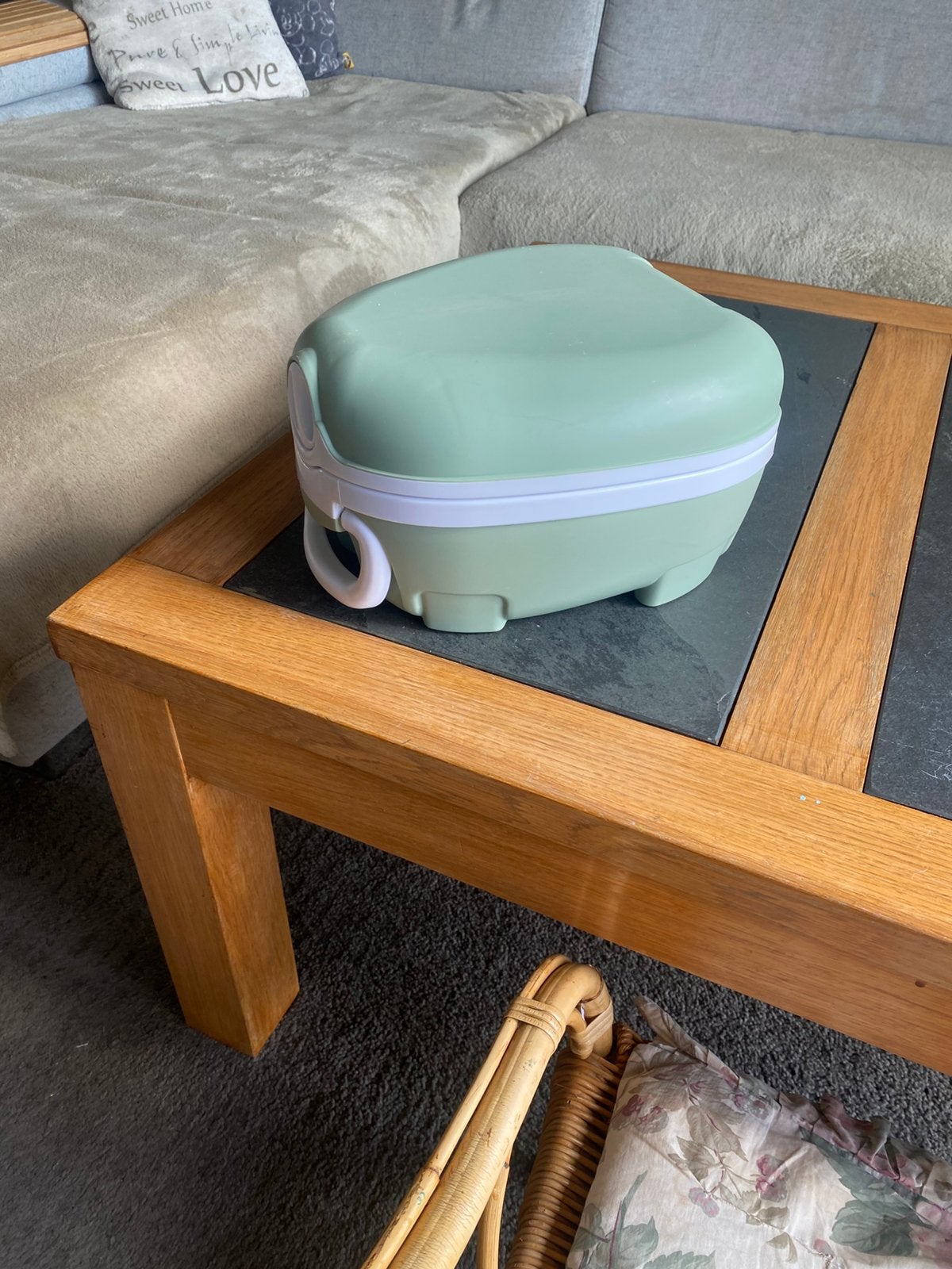 My carry potty, Enlèvement, Comme neuf