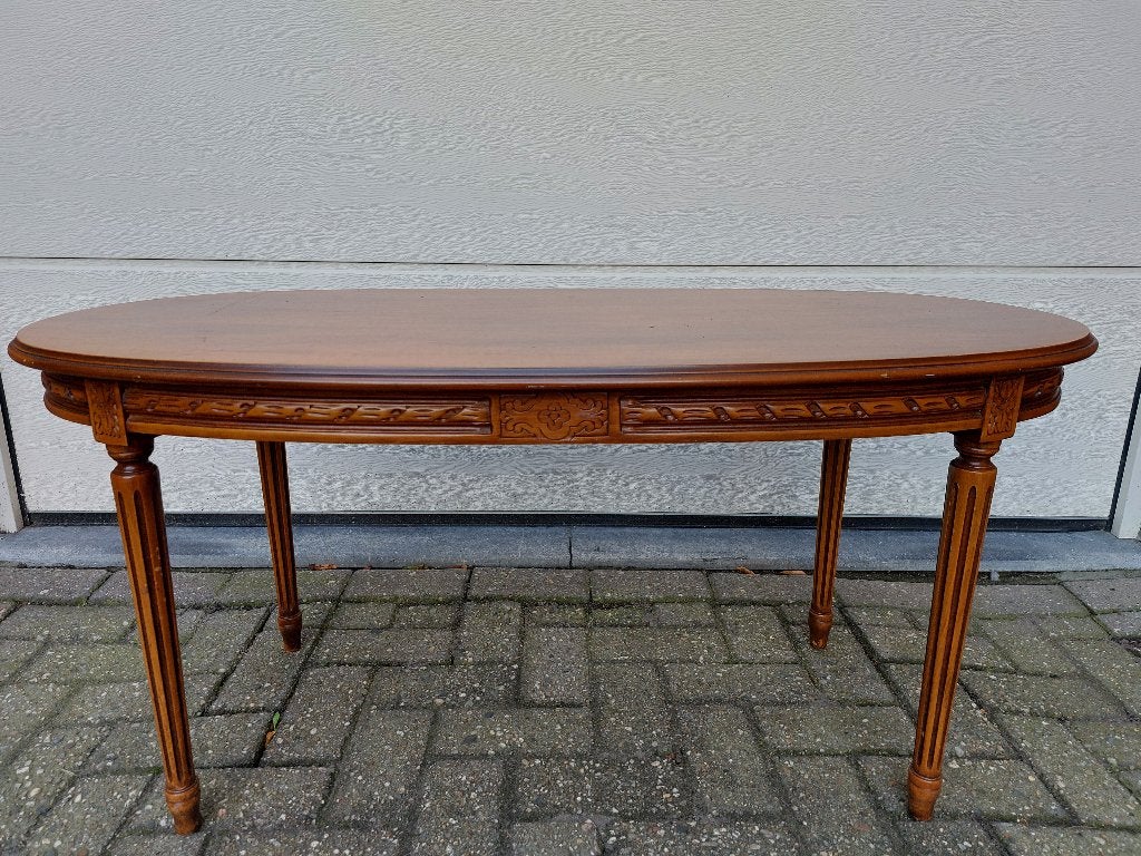 HOUTEN SALONTAFEL, Ophalen, 50 – 75, Gebruikt, 100 tot 150 cm