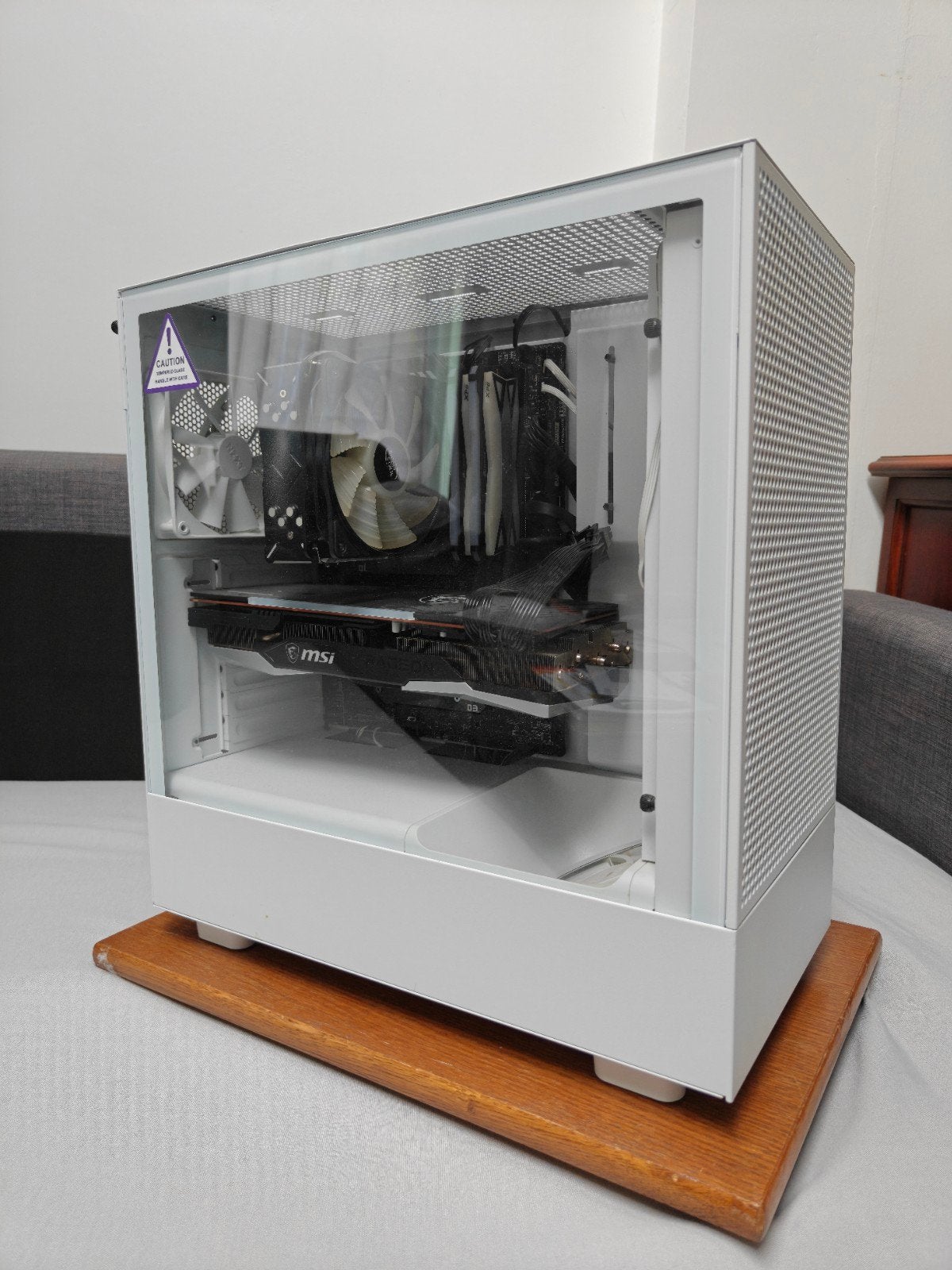 Complete Gaming Setup: Gaming PC + Acer Monitor + Razer KB&M, 32 GB, Custom Build / Gaming Pc / MSI, Virtual Reality, Zo goed als nieuw