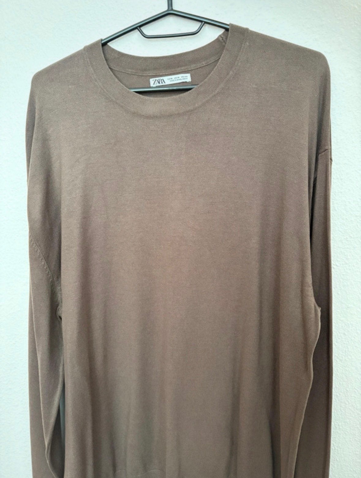 Zara Heren Trui  / Lange Mouwen Ronde Hals, Kleding | Heren, Truien en Vesten, Ophalen, Zo goed als nieuw, Maat 48/50 (M)