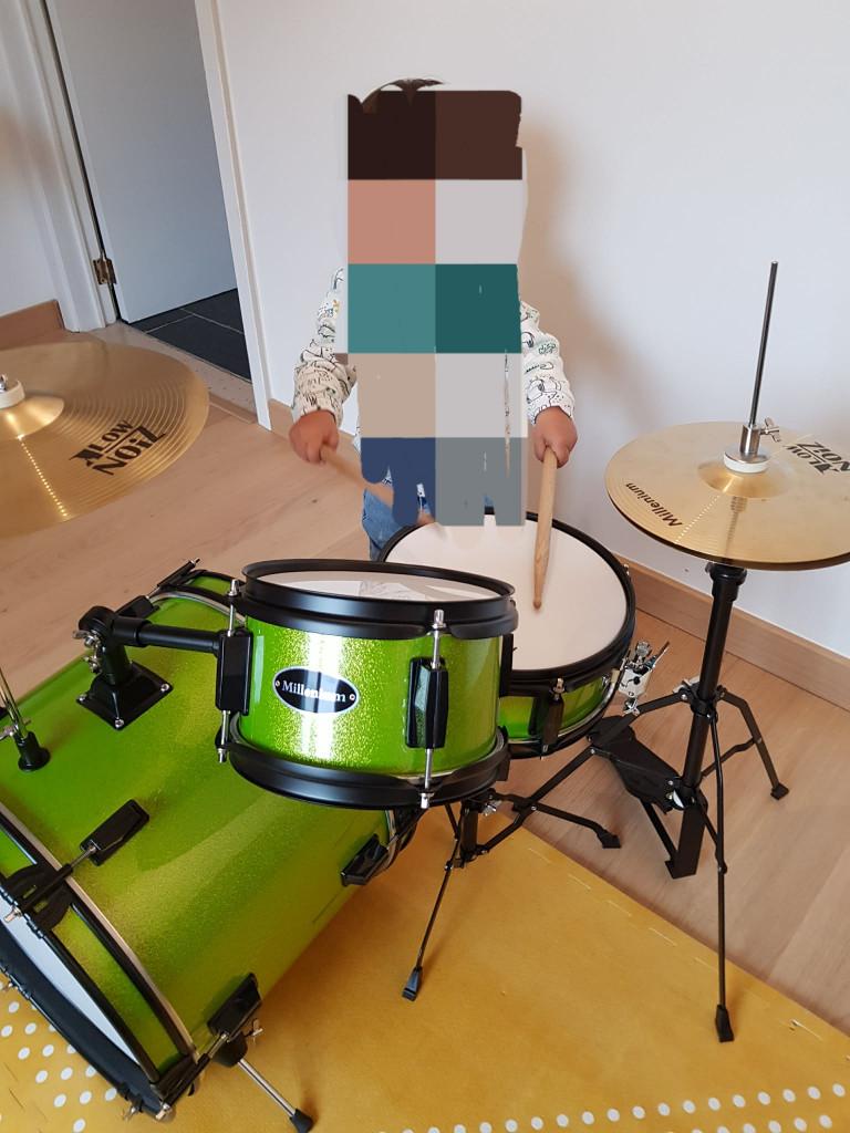 Millenium Youngster drum set, Musique & Instruments, Enlèvement, Utilisé, Autres marques