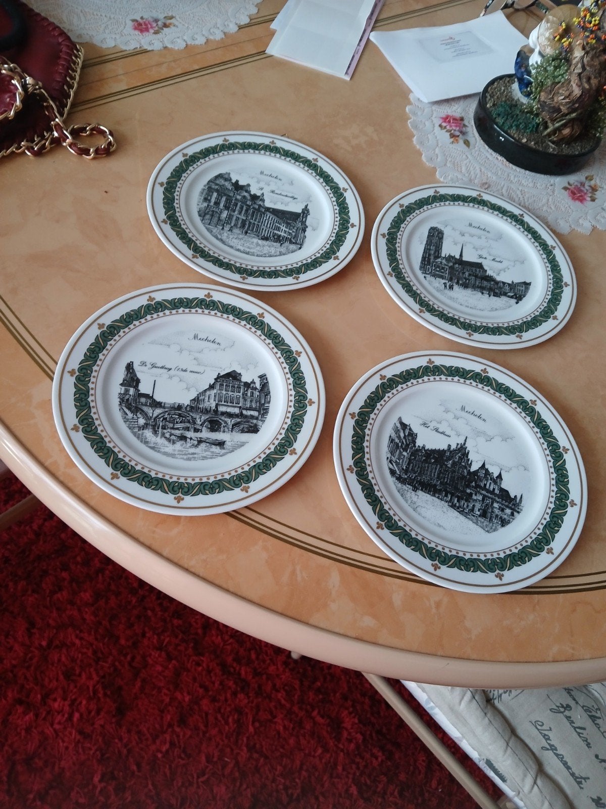 Assiettes murales en porcelaine, Antiquités & Art, Antiquités | Assiettes décoratives & Carrelages, Enlèvement