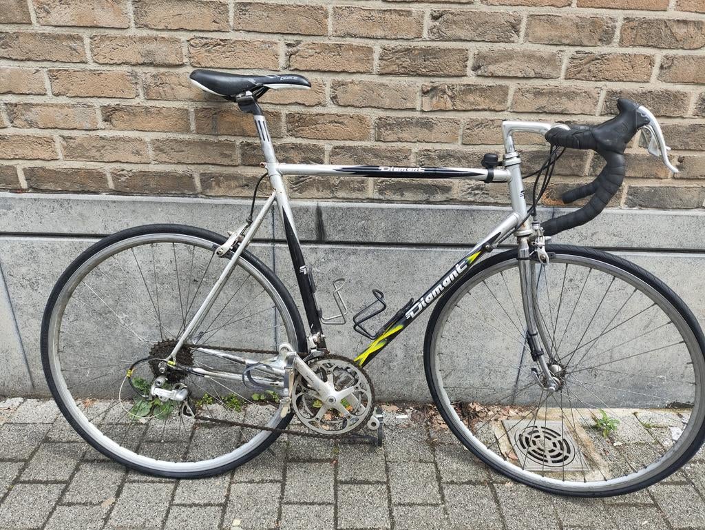 Koersfiets diamant, Ophalen