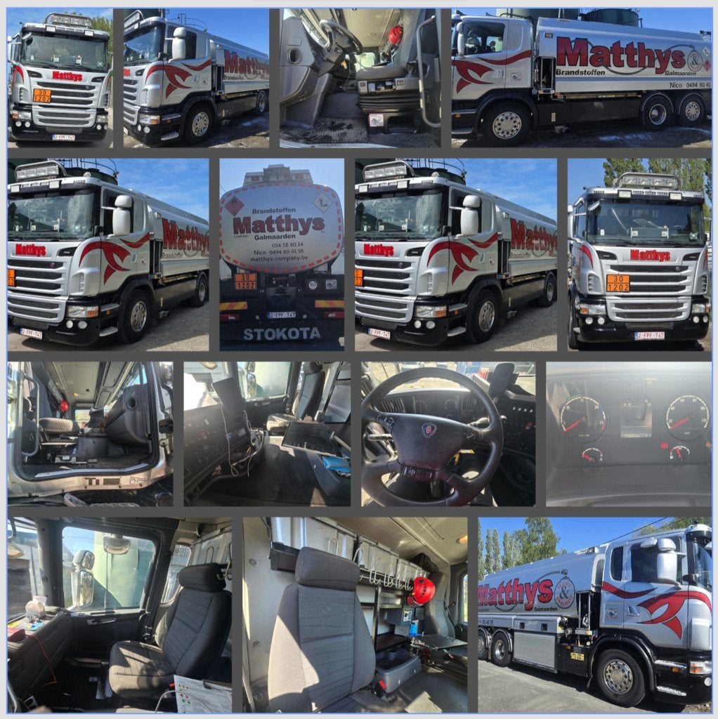Camion-citerne 19500 l. Scania 6x2. Euro 5 sans AdBlue, Autos, Camions, Achat, Scania, 2 places, Entretenue par le concessionnaire