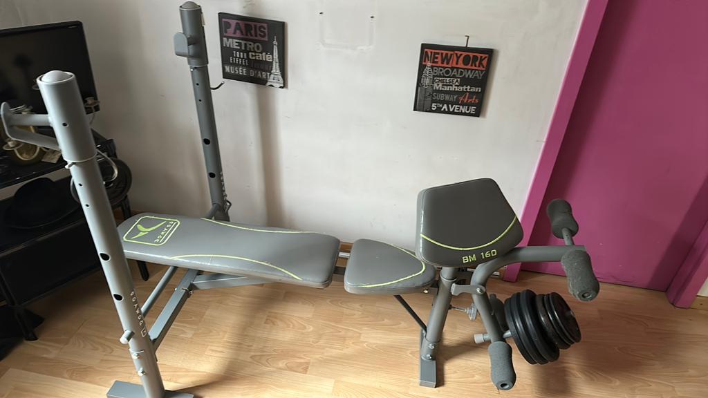 Banc de musculation, Sports & Fitness, Enlèvement, Comme neuf