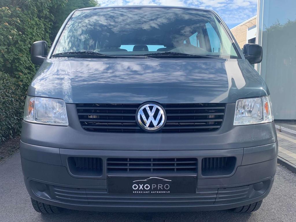 Volkswagen Transporter 1.9 TDi 102CV / 9 PLACES/ Airco/ Prem, Auto's, Voorwielaandrijving, Stof, Gebruikt, 2145 kg