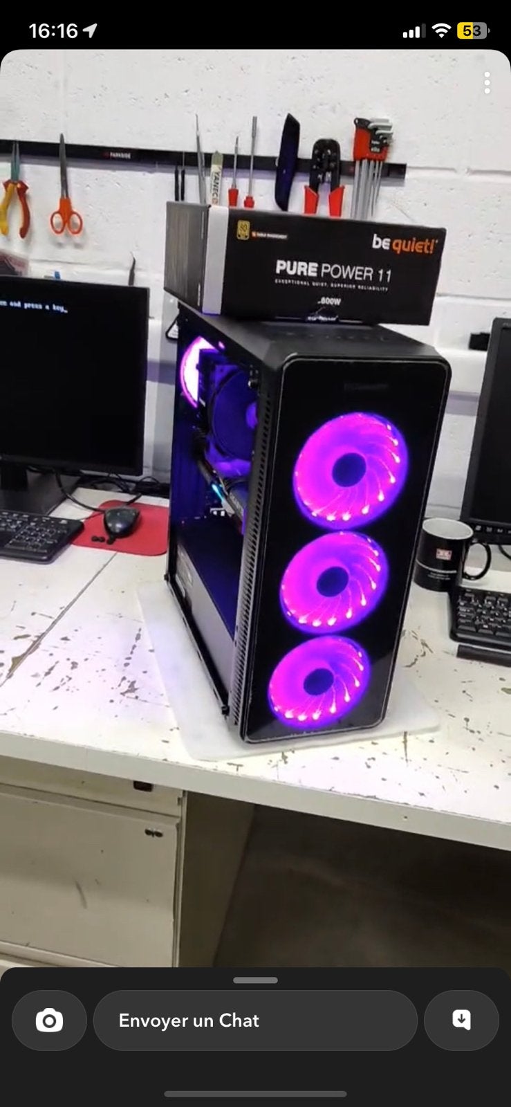 PC GAMER + CLAVIER RAZER, Informatique & Logiciels, Virtual Reality, Comme neuf, HDD, Avec carte vidéo