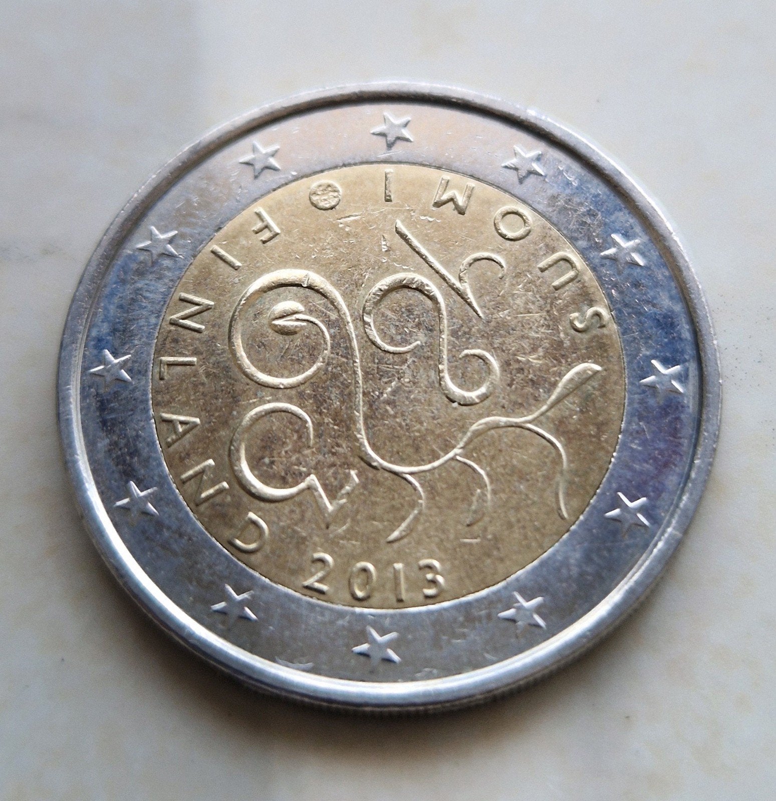 2013 Finland , 2 Euro Commemorative Coin, Timbres & Monnaies, Monnaies | Europe | Monnaies euro, Enlèvement ou Envoi, Finlande
