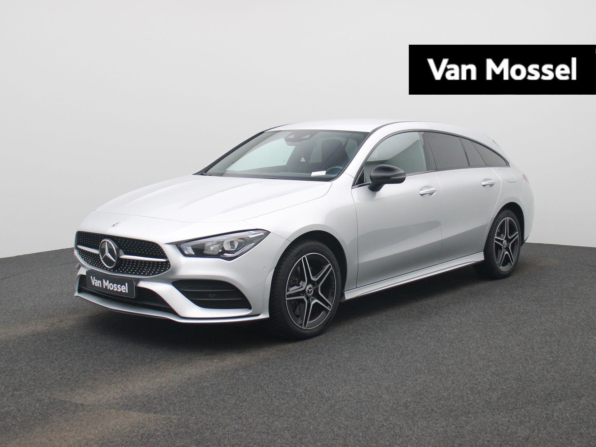 Mercedes-Benz CLA Shooting Brake CLA 250 e AMG Line 1Y USED, CLA, Stof, Gebruikt, Zwart