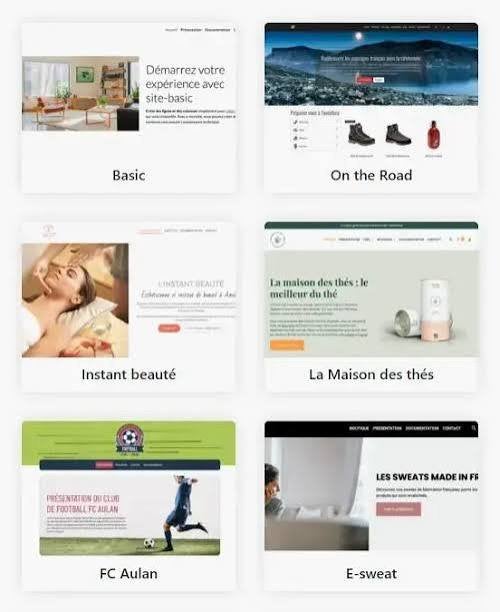 Site web personnalise, Tickets & Billets