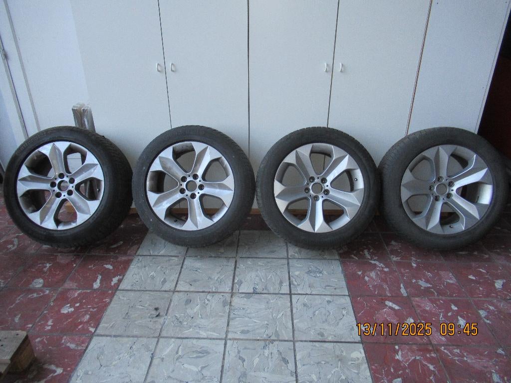 Ensemble de jantes et pneus d'hiver pour BMW X6, Pneus hiver, 255 mm, Pneu(s), Utilisé