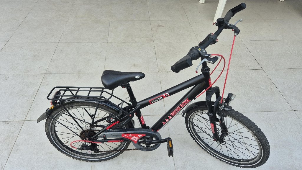 Als nieuw jongensfiets “Danger” 22 inch, schokdemper voor, Fietsen en Brommers, Ophalen, 22 inch, Danger, Zo goed als nieuw