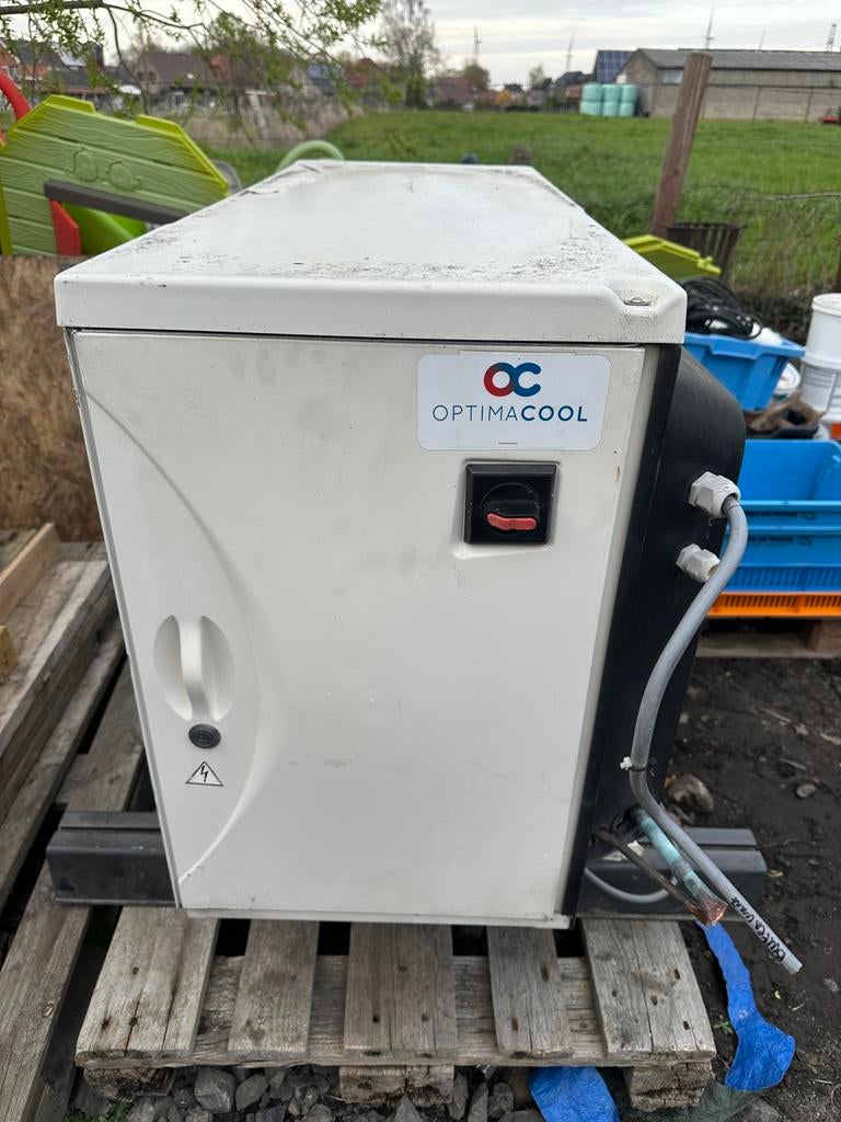 Koelcel installatie – compressor + verdamper, Ophalen