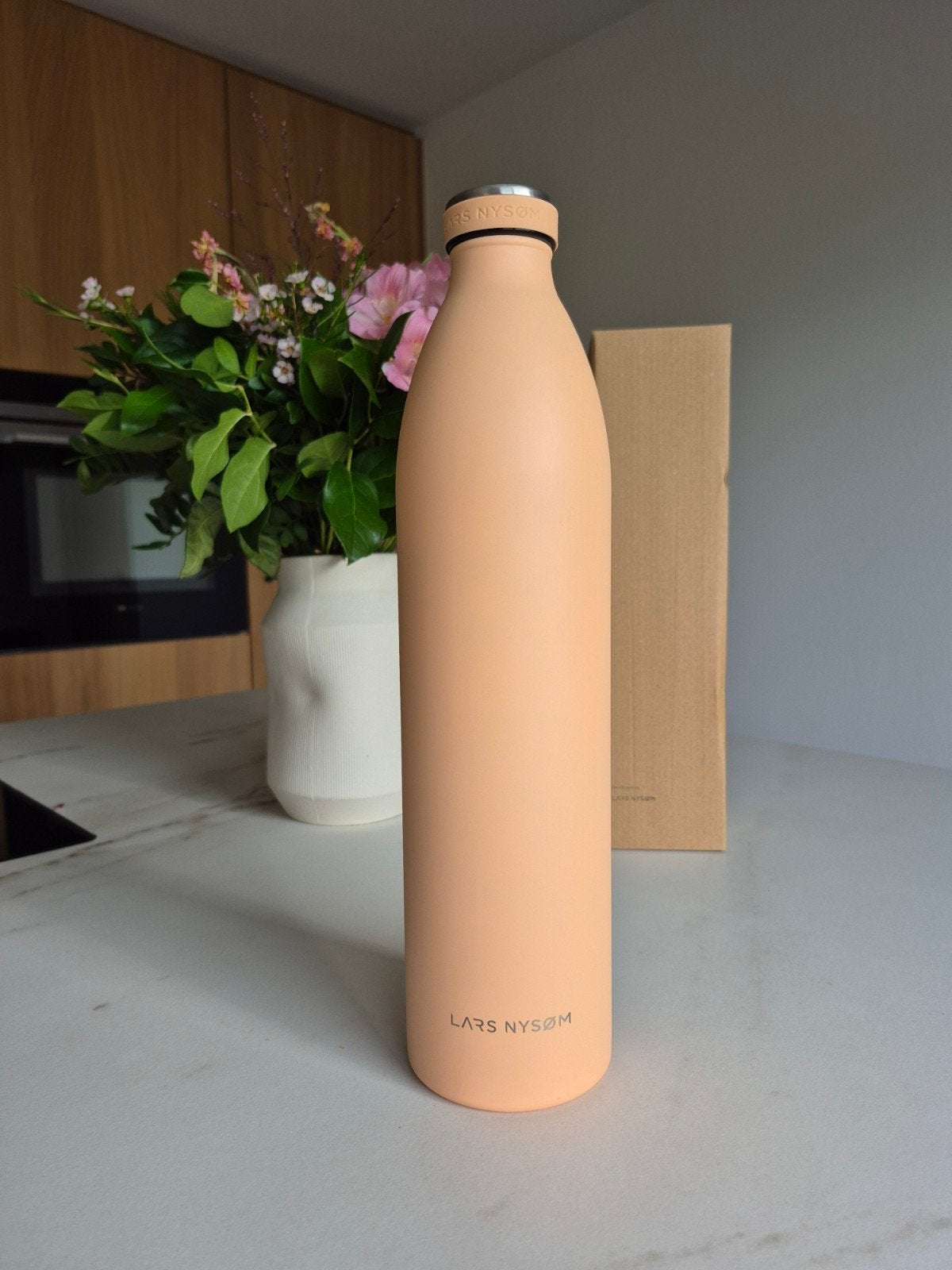 LARS NYSØM Ren RVS Drinkfles (XL - 1500ml), Ophalen of Verzenden, Nieuw