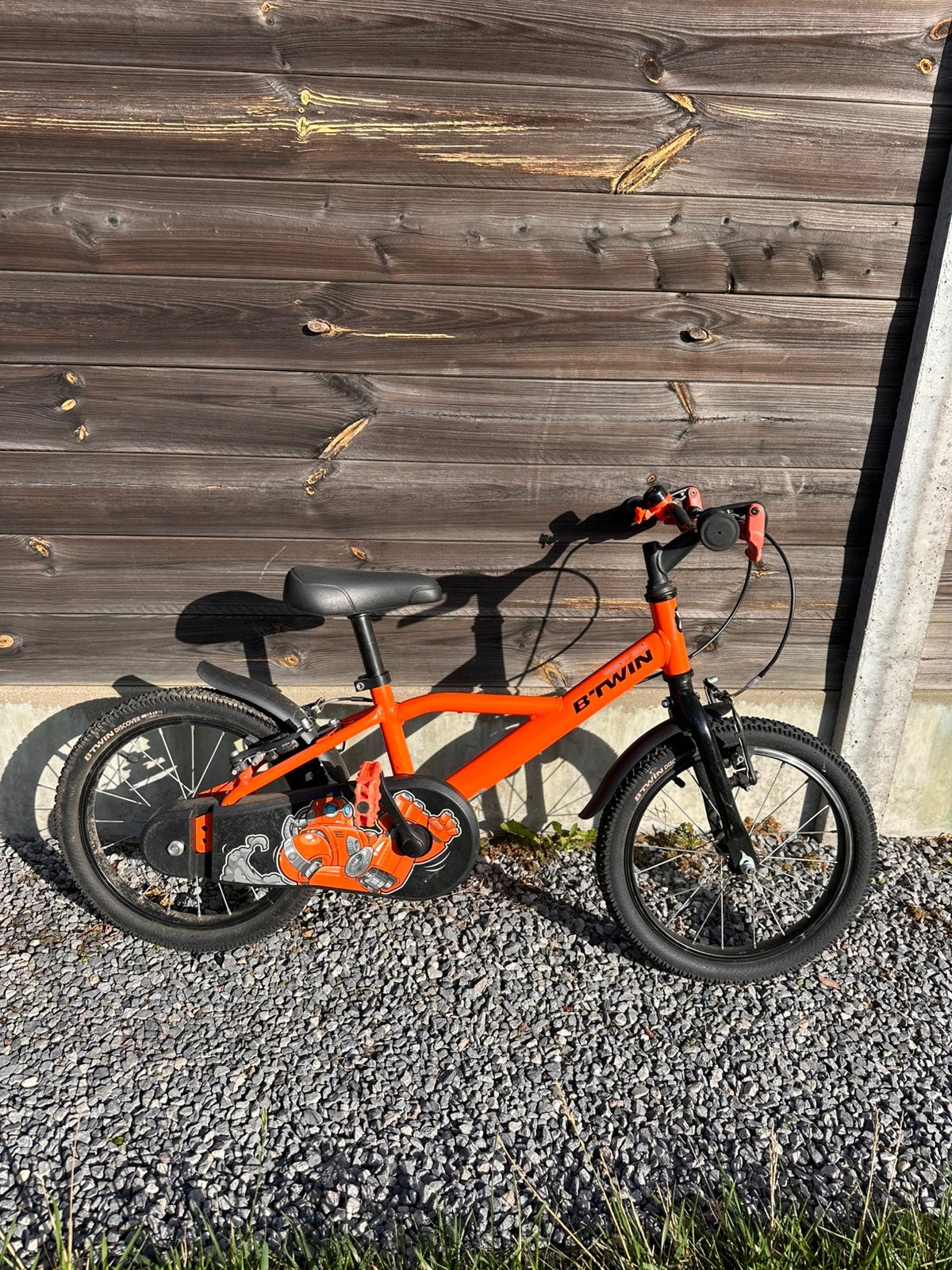 Kinderfiets decathlon 16inch, Fietsen en Brommers, Ophalen, Gebruikt, Velgrem, 16 tot 20 inch
