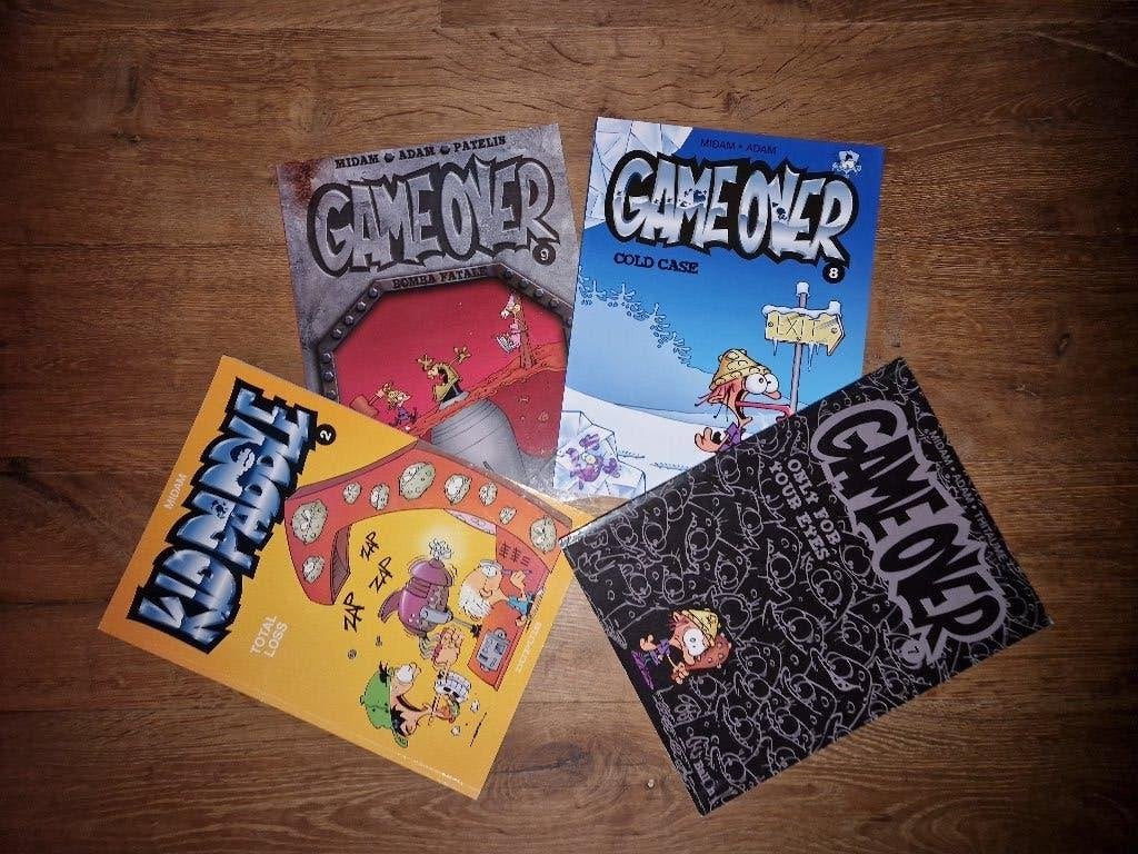 Kid Paddle en game over verschillende strips, Plusieurs BD, Enlèvement ou Envoi, Utilisé