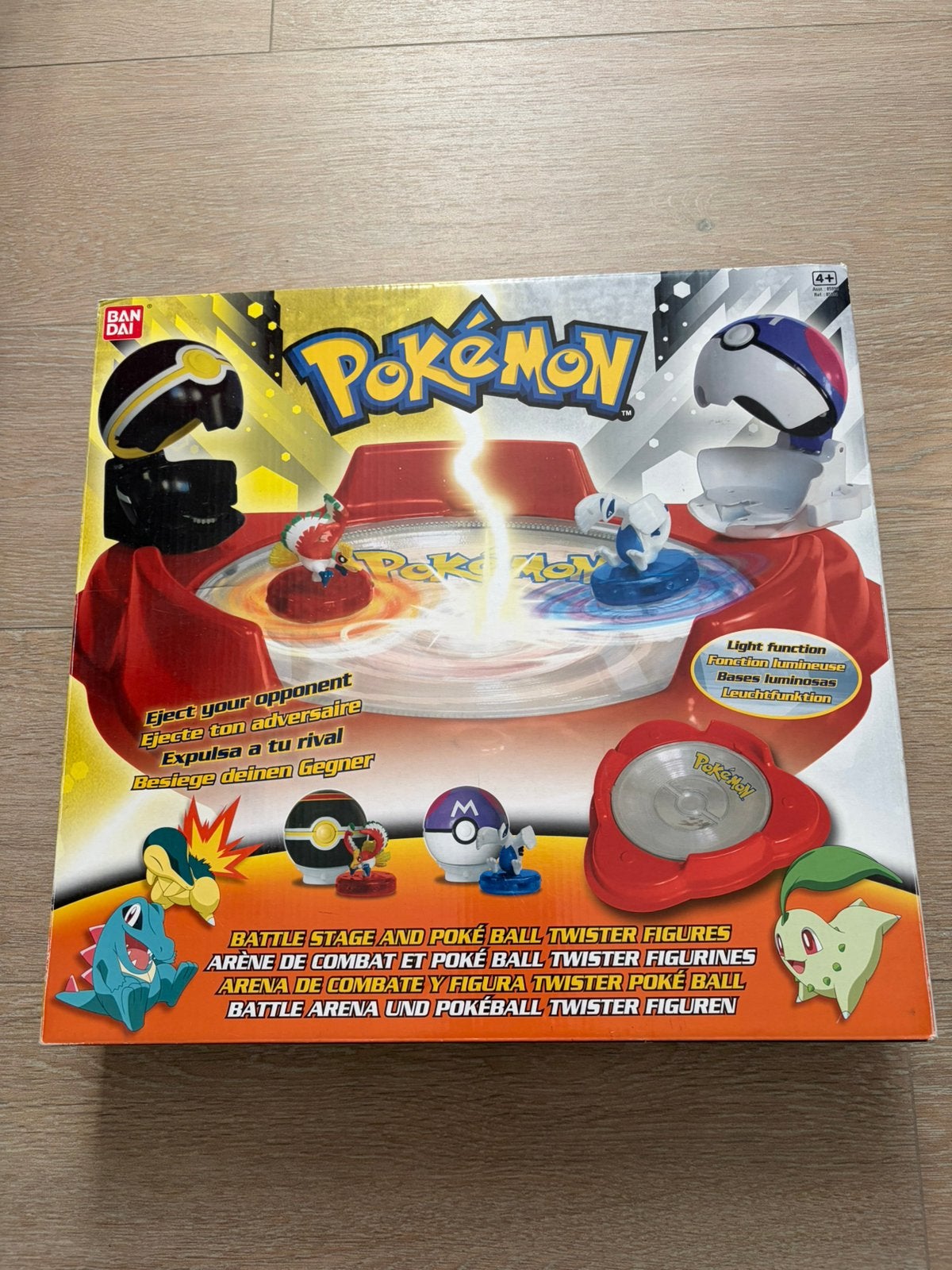 Pokémon Poké Ball Twister Battle Stage Bandai" uit 2010, Ophalen of Verzenden, Zo goed als nieuw, Speeldeck