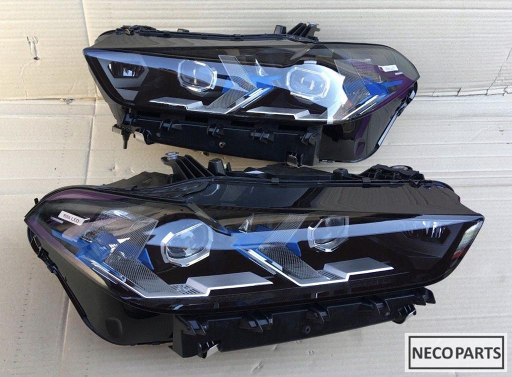 BMW X5 G05 X6 G06 FACELIFT LASER LED KOPLAMPEN COMPLEET, Gebruikt, -, -, Ophalen of Verzenden