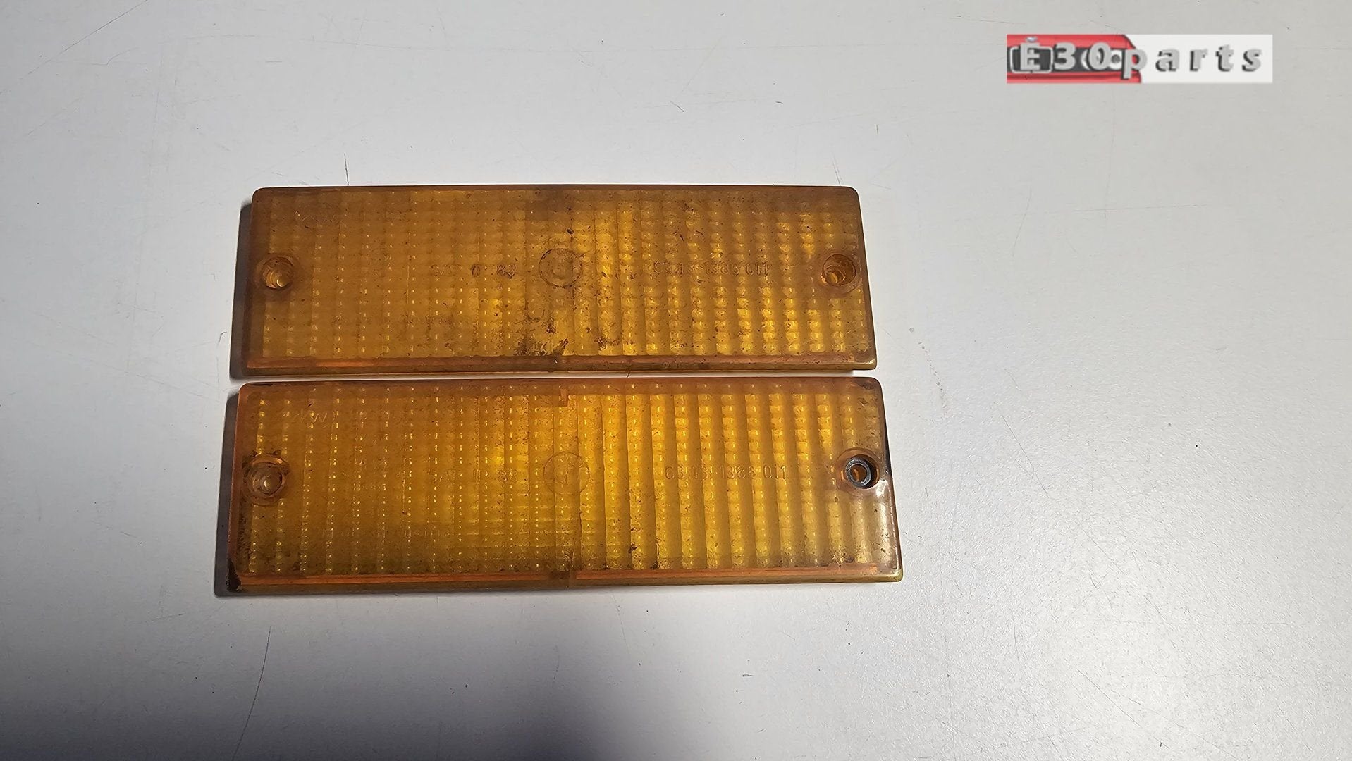 knipperlichtglas set  oranje BMW 3 serie E30 63131386015 138, -, Origine de la pièce connue, Utilisé, -