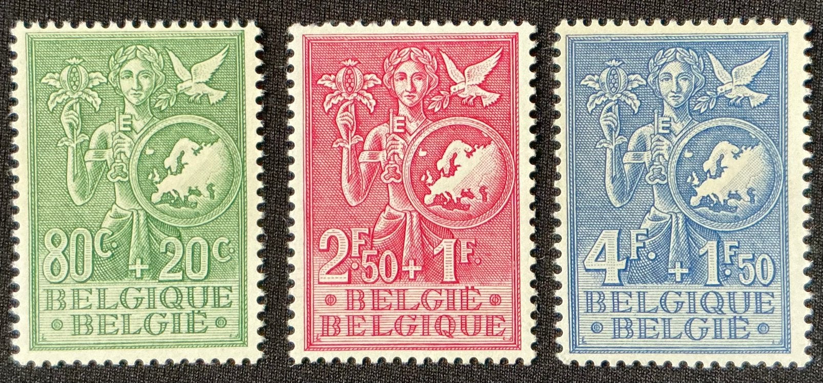 LOT A96. COB: 927/29. IDEÉ EUROPÉENNE. MNH. **, Neuf, Enlèvement ou Envoi, Non oblitéré, Enfants