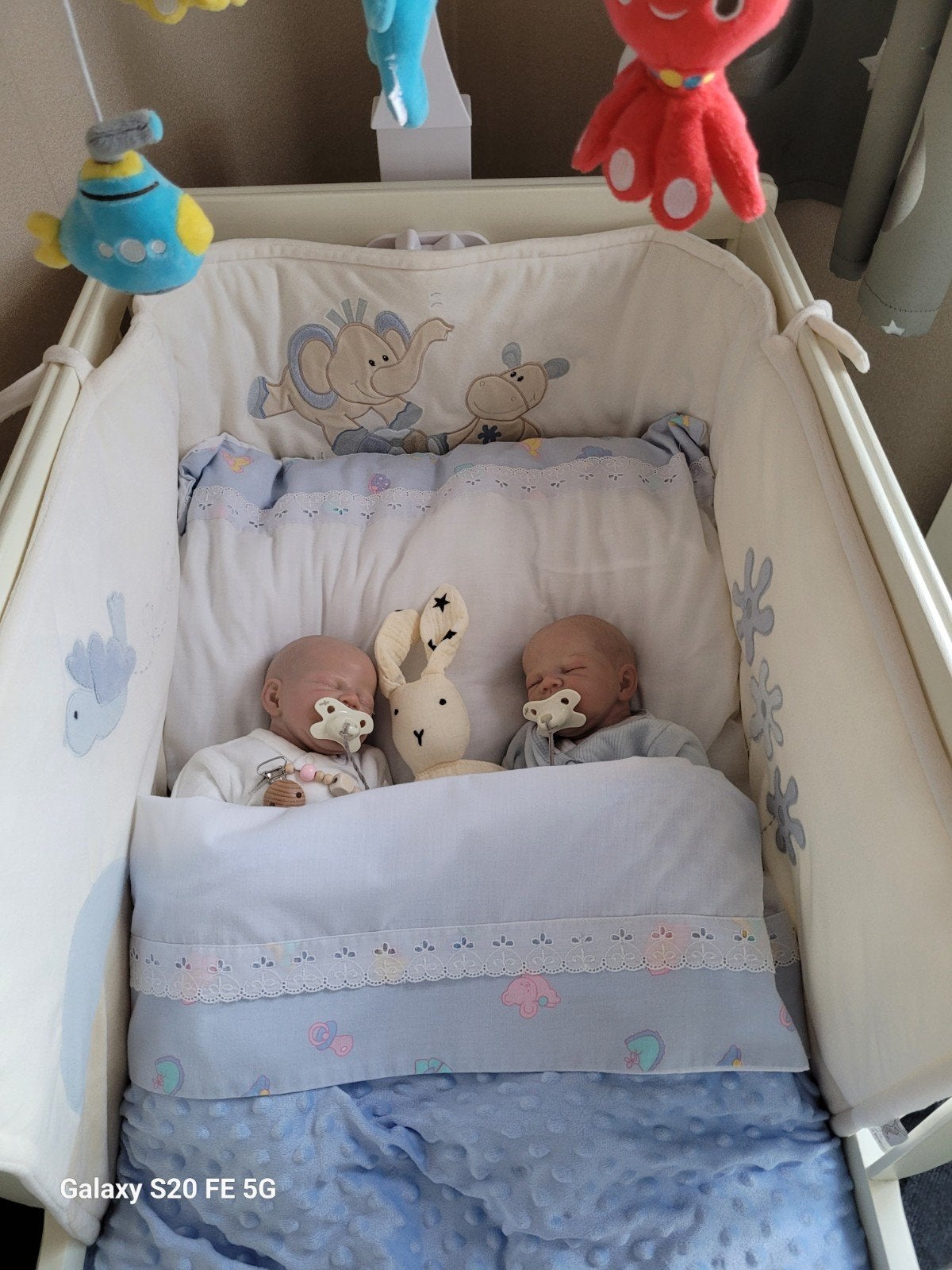 rebornpoppen, tweeling .Zo goed als nieuw, rookvrije ruimte., Kinderen en Baby's, Ophalen, Zo goed als nieuw, Overige typen