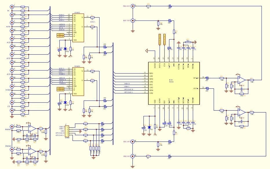 Advance Acoustic A60 Voor-Eindversterker,  geintegreerde DAC, Enlèvement ou Envoi, Utilisé, Stéréo, 60 à 120 watts