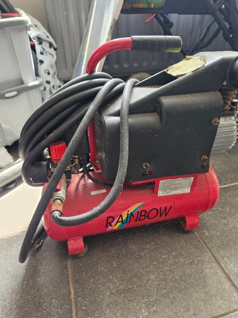 compressor, Doe-het-zelf en Bouw, Compressors, Ophalen, Gebruikt, 6 tot 10 bar