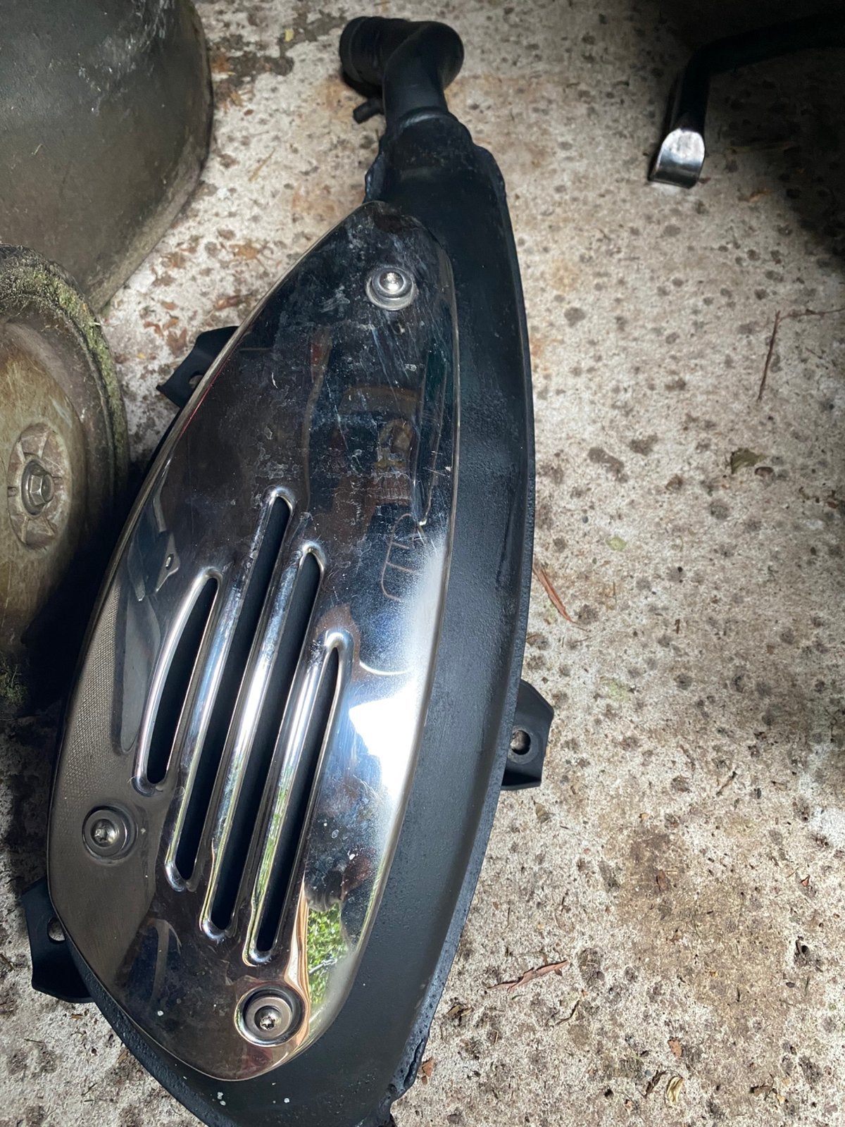 Vespa 300 uitlaat origineel, Particulier