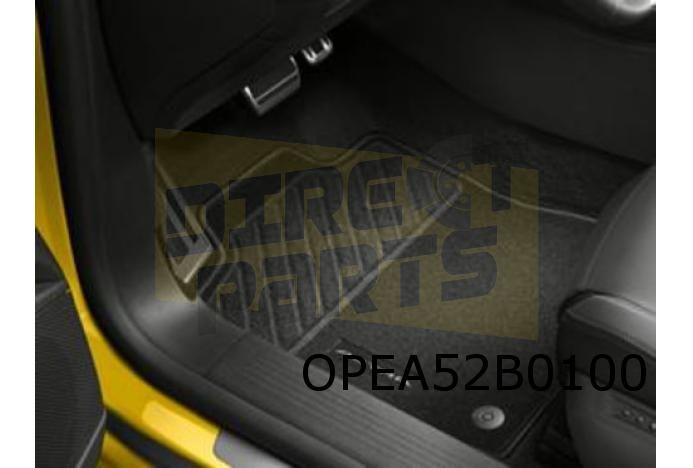 Opel Astra (1/22-) Mattenset (4x) naaldvilt zwart tekst "Ast, -, -, Nieuw, Ophalen of Verzenden
