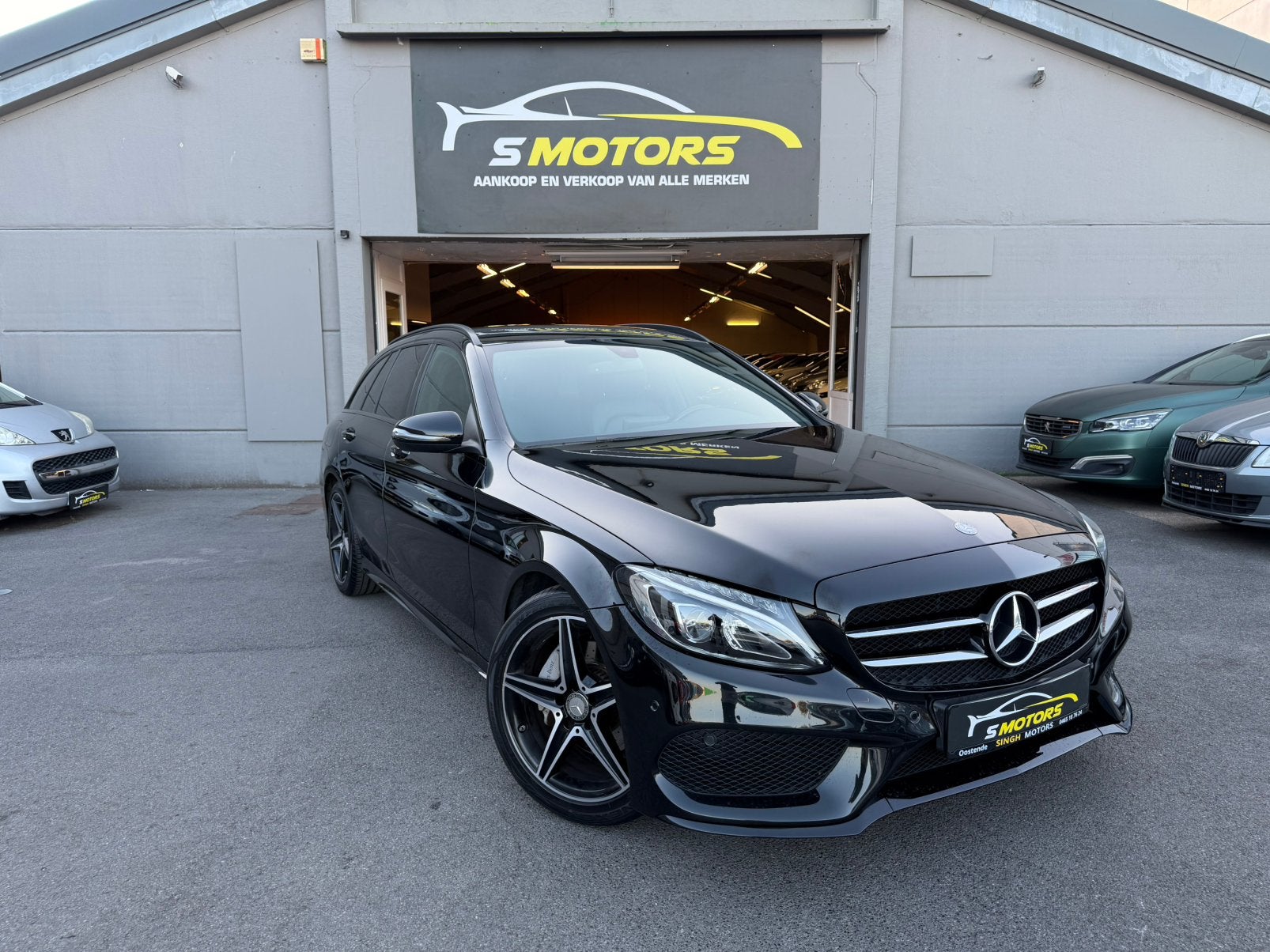 Mercedes Benz C160i AMG line | Gps | Airco *GARANTIE*, Autos, Cuir, Capteur de lumière, Achat, Euro 6