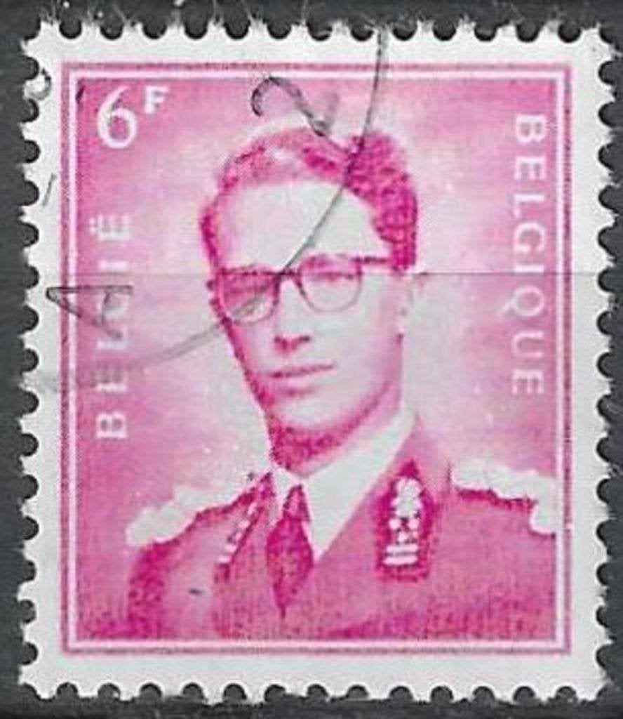 Belgique 1958/1962 - Yvert/OBP 1069 - Roi Baudouin - 6 (ST), Envoi, Affranchi, Oblitéré, Maison royale