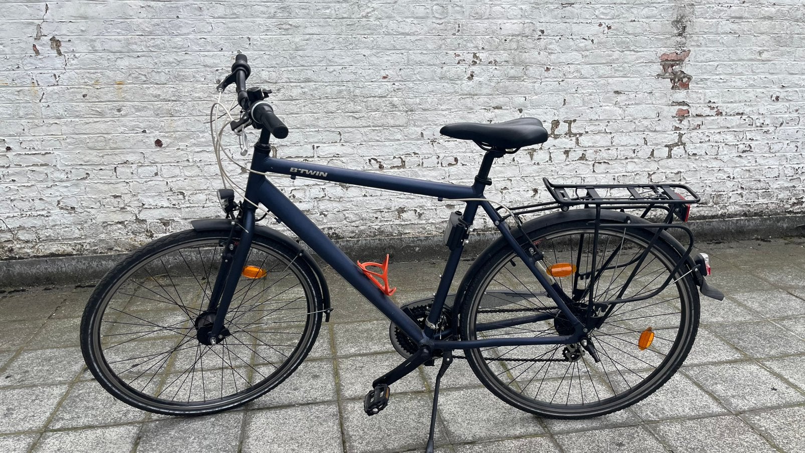 Velo btwin bleu L, Enlèvement, Comme neuf, Moins de 10 vitesses