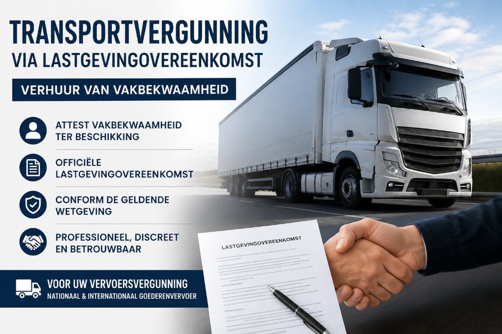 Transportvergunning / Vervoersvergunning, (NOG 1x PLAATS), Variabele uren, Vanaf 5 jaar, Vast contract, Geschikt als bijbaan