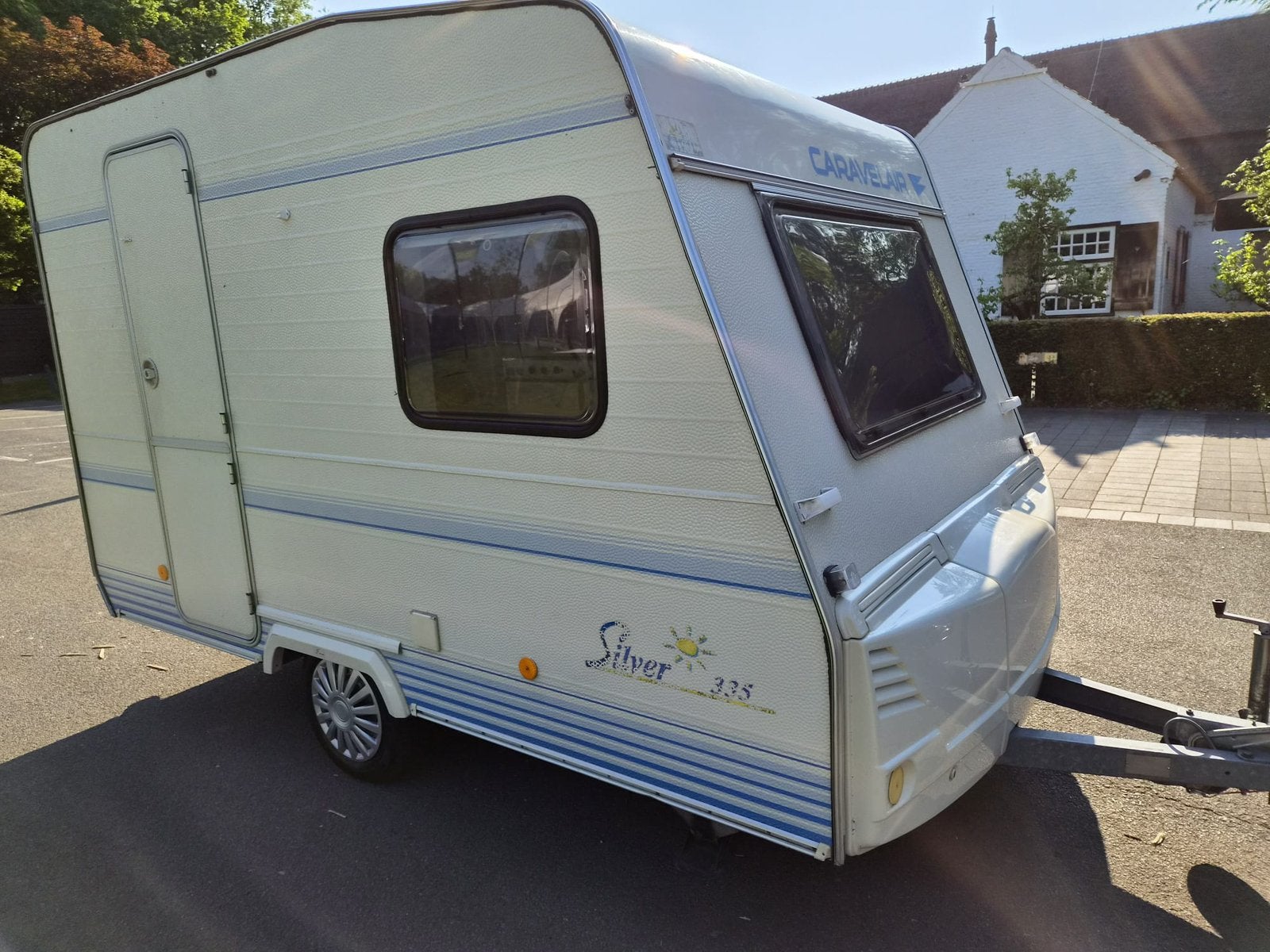 Caravan Caravelair Silver 335, keuringsvrij MTM 750kg, Caravans en Kamperen, Caravans, Vast bed, Koelkast, Treinzit, Particulier