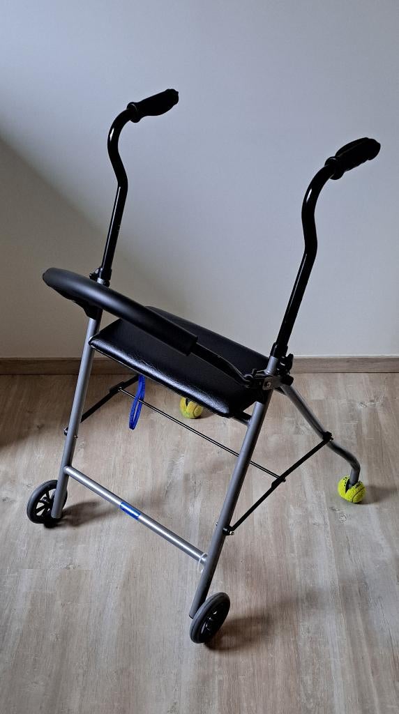 Déambulateur avec siège pliable, Divers, Enlèvement, Poids léger, Comme neuf