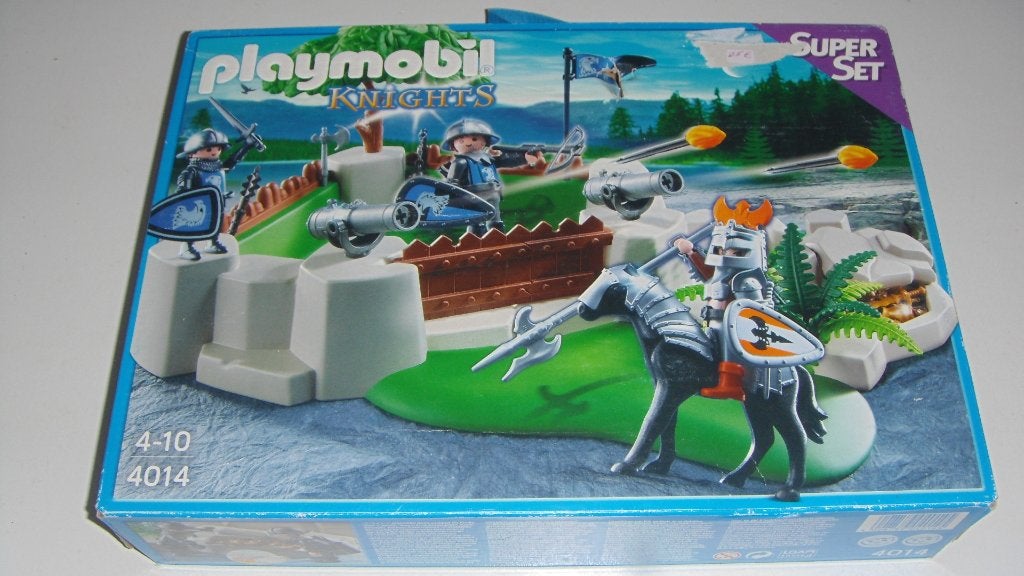 PLAYMOBIL BASTION CHEVALIERS 4014, Neuf, Enlèvement ou Envoi, Kit complet, Château/Fort
