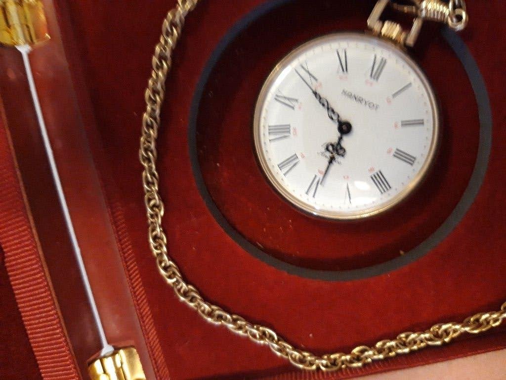 Montre de poche mécanique ancienne Hanryot, Enlèvement ou Envoi