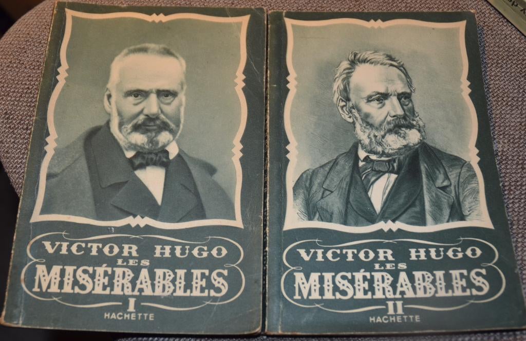 Vintage Boekjes Les Misérables, Enlèvement, Utilisé, Europe autre, Victor Hugo