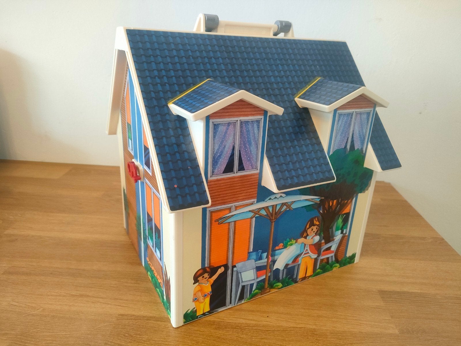 Playmobil meeneem huis, Ophalen