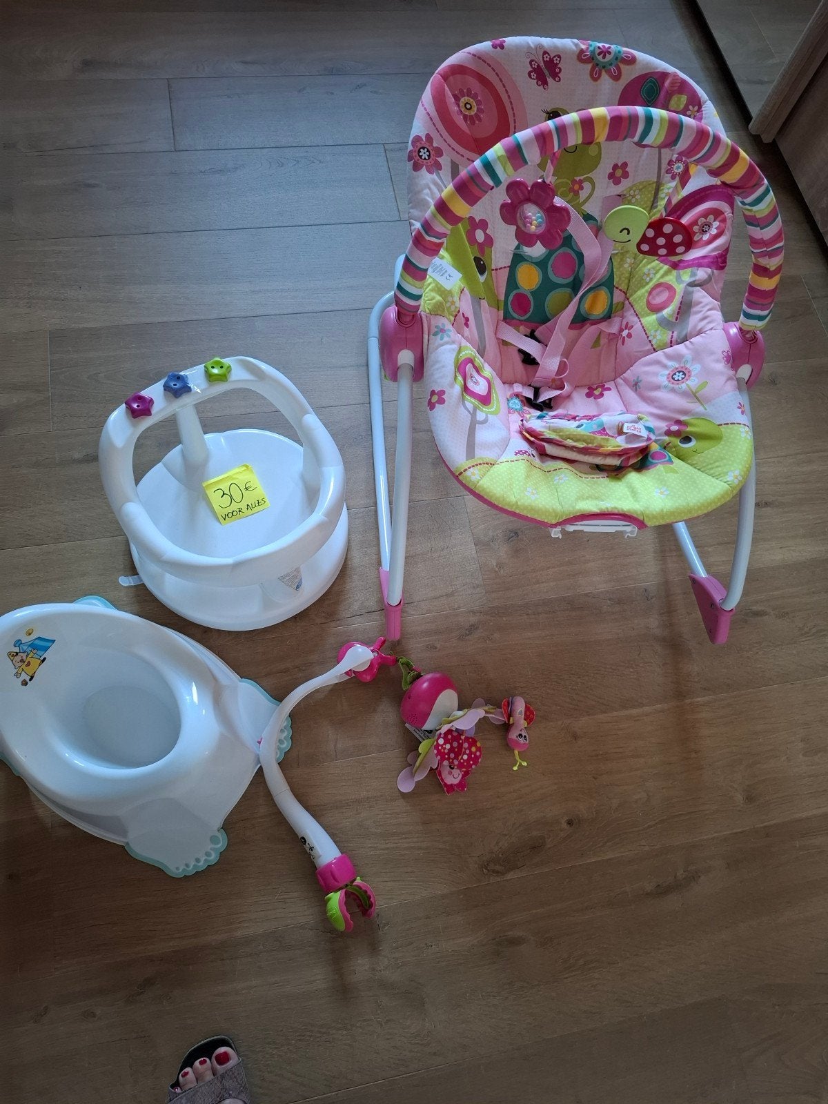 Set van baby-benodigdheden, Kinderen en Baby's, Badjes en Verzorging, Ophalen