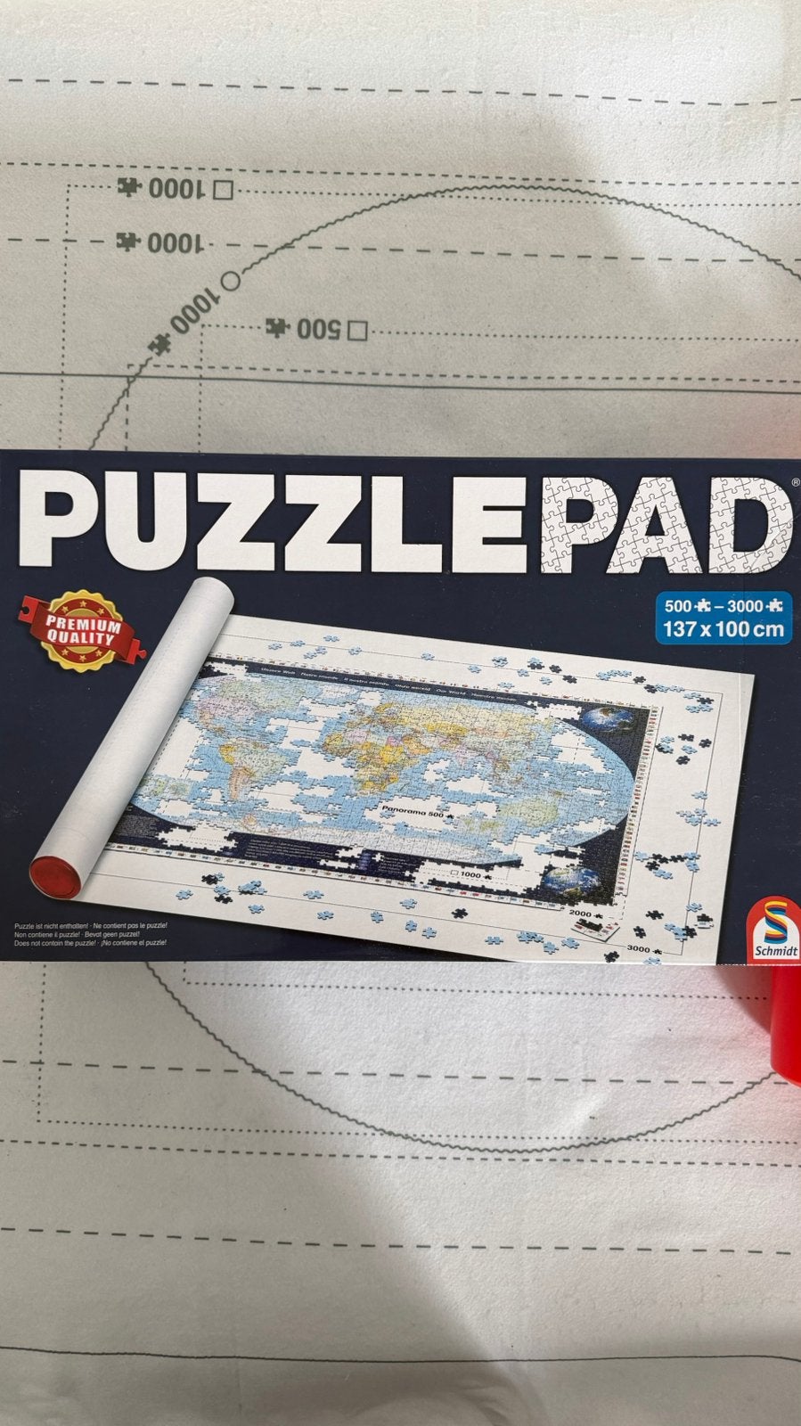 Puzzelmat, Enlèvement, Plus de 1 500 pièces, Comme neuf, Autres types