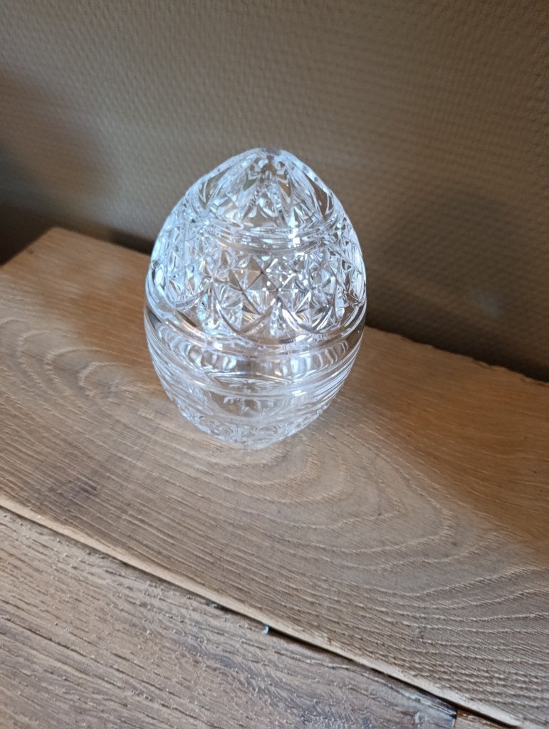 Cristal d'Arques. Circa 1970-90, Bonbonnière en cristal, Enlèvement ou Envoi