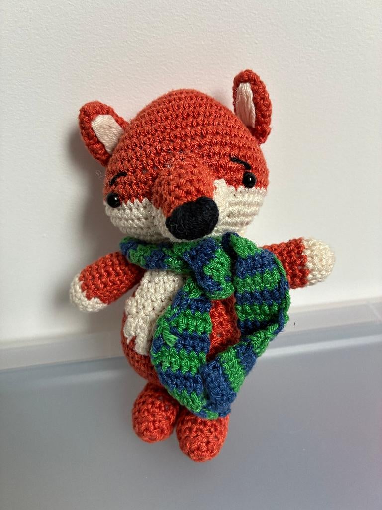 Handgemaakte gehaakte vosje, Hobby & Loisirs créatifs, Tricot & Crochet, Neuf, Crochet, Enlèvement ou Envoi