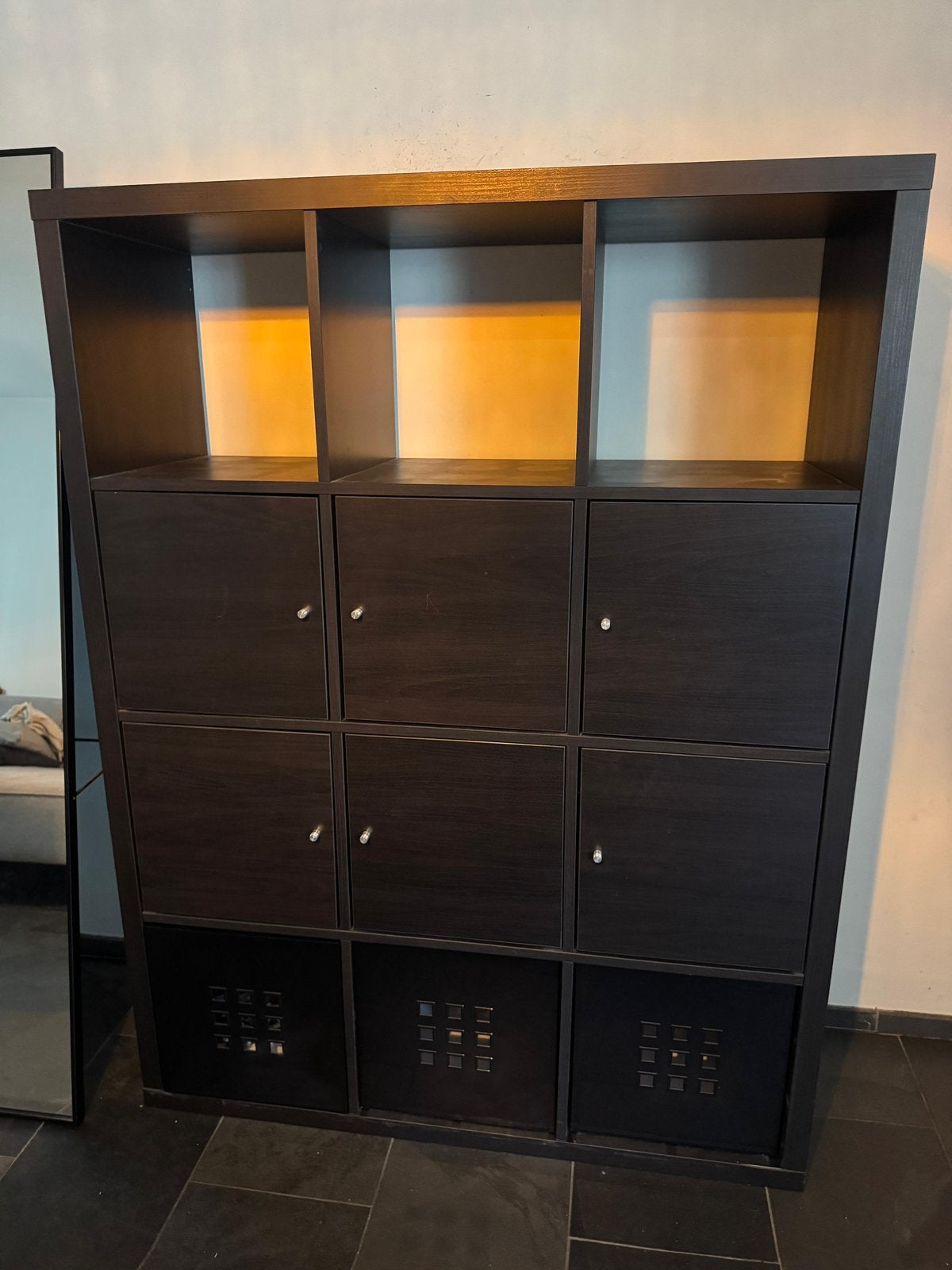 12 vaks Ikea kallaxkast, Enlèvement, Comme neuf