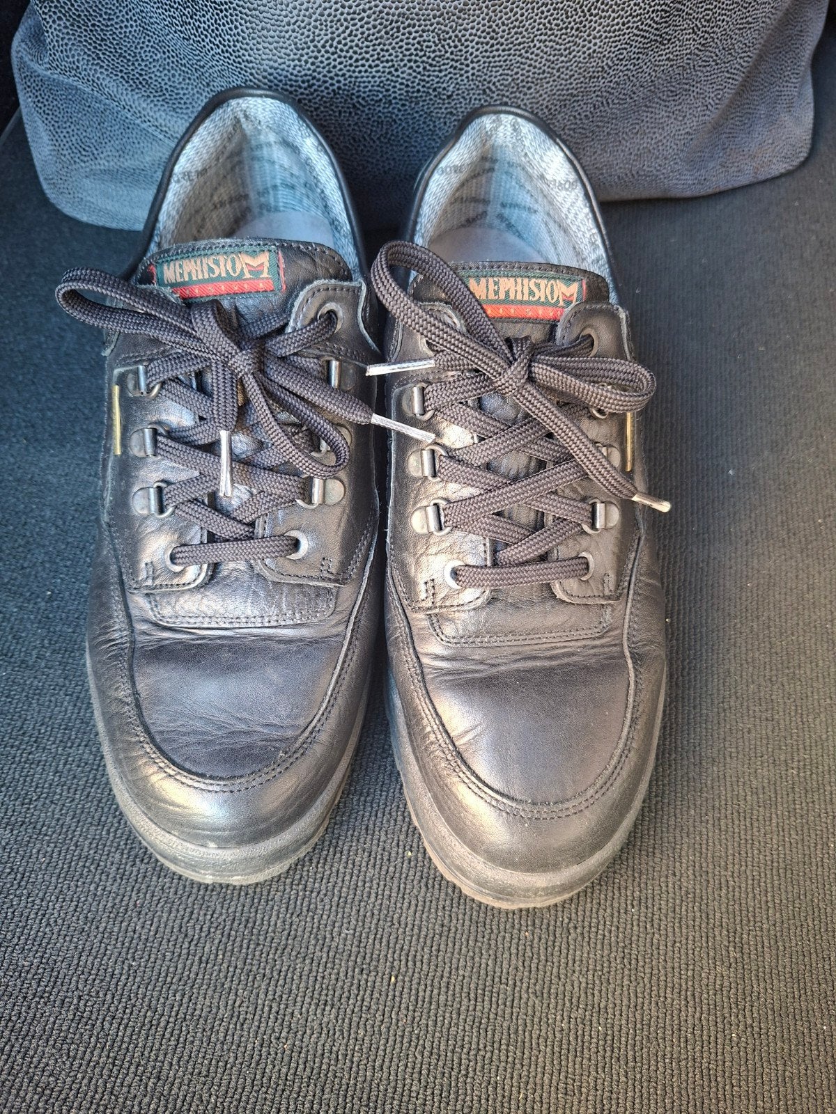 Mephisto Barracuda zwart 43/9 Eur, Kleding | Heren, Ophalen of Verzenden, Zwart