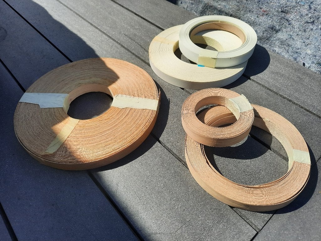 Randafwerking panelen voorgelijmd., Ophalen, Nieuw, Hout, Minder dan 20 mm